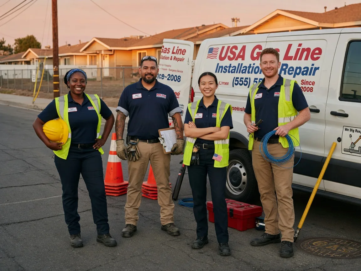 Gas Line Installation company in Riverside, TX